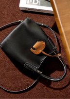 Sac seau souple cuir glands