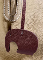 Sac seau souple cuir glands