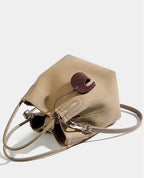 Sac seau souple cuir glands