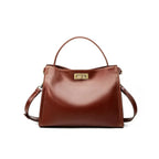 Sac seau trapèze Marron