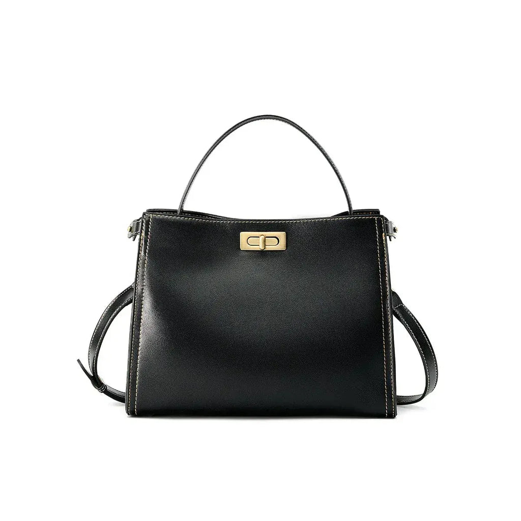 Sac seau trapèze Noir