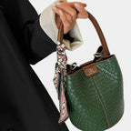 Sac seau tressé