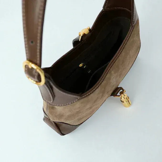 Sac seau vintage  Khaki